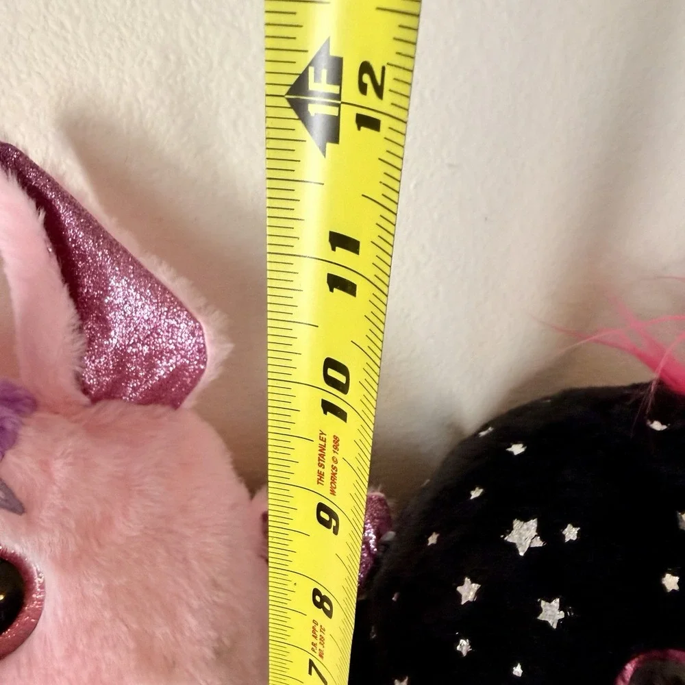 Zuru Rainbowcorns Raven Plush, Bat, Monstercorn, Halloween Surprise Soft Toy
